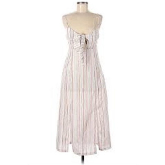Morrisday The Label Australian Tie Front Dress Size AU 10 Us S - Picture 1 of 6
